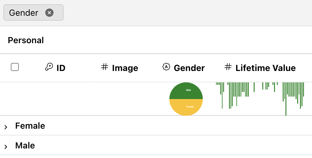 Row Grouping Drag and Drop